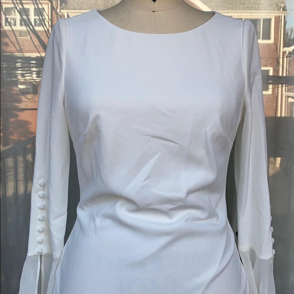 Calvin Klein Chiffon-Cuff Dress